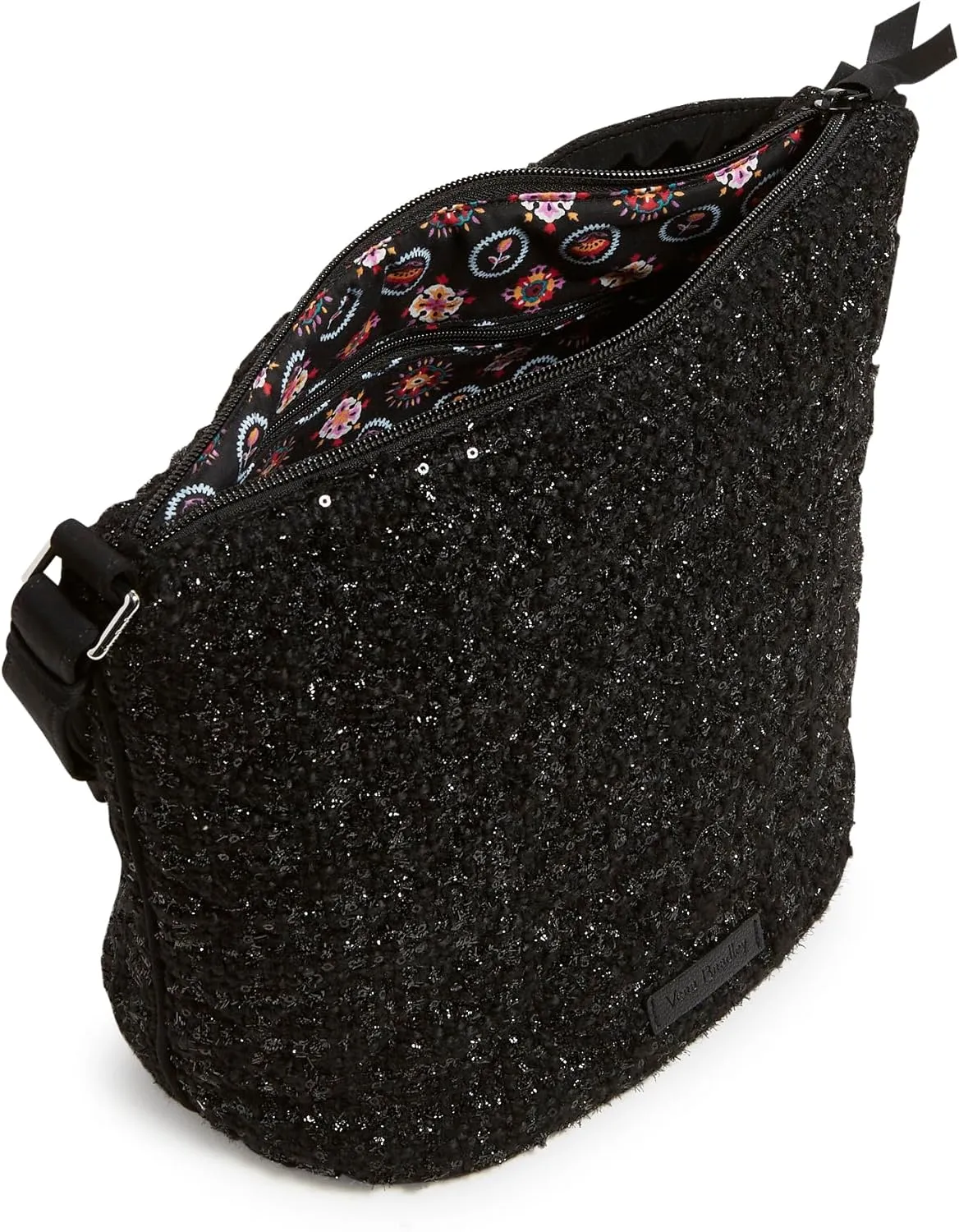 Vera Bradley Women's Cotton Bucket Crossbody Purse