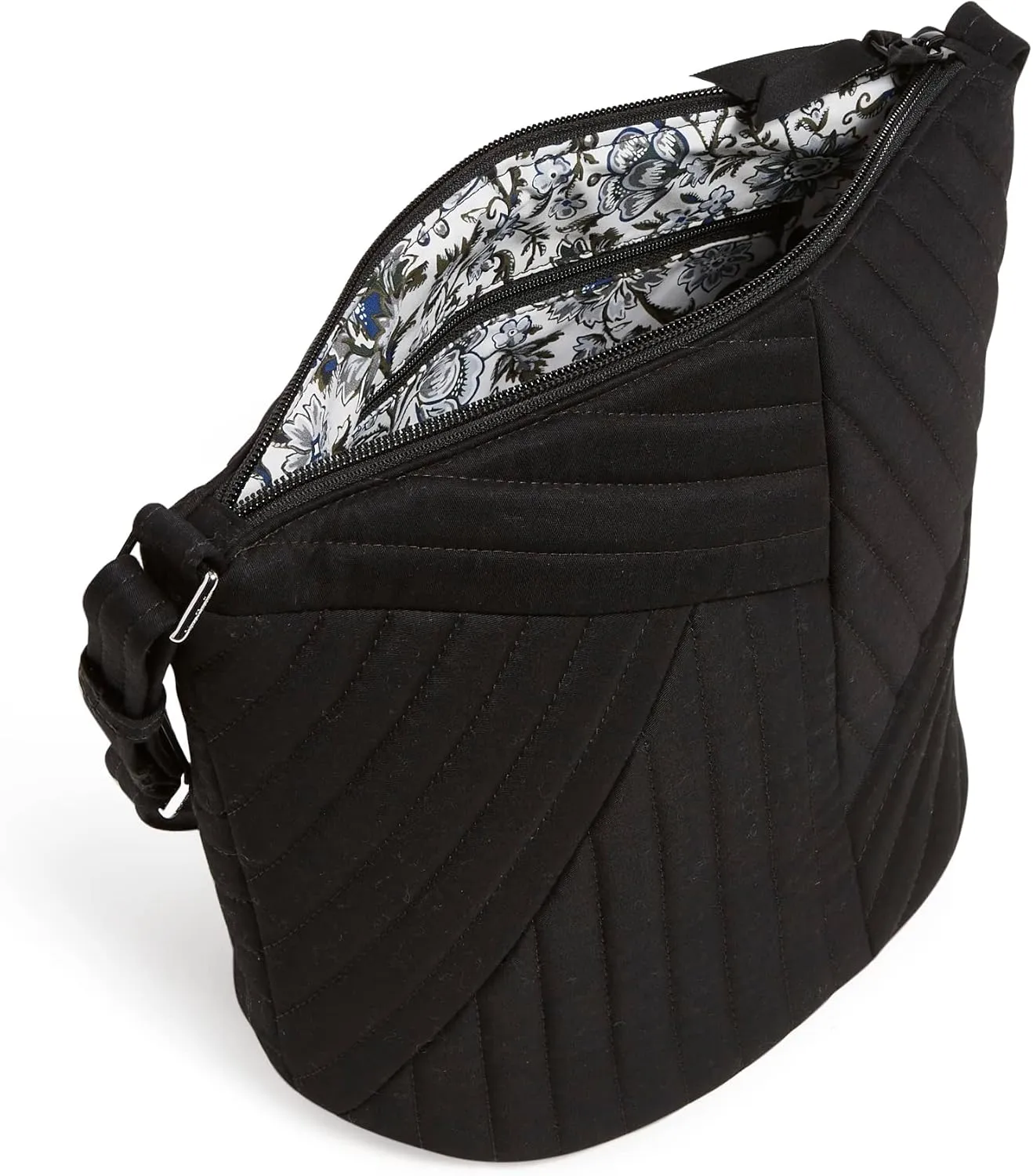Vera Bradley Women's Cotton Bucket Crossbody Purse