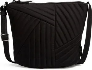 Vera Bradley Women's Cotton Bucket Crossbody Purse