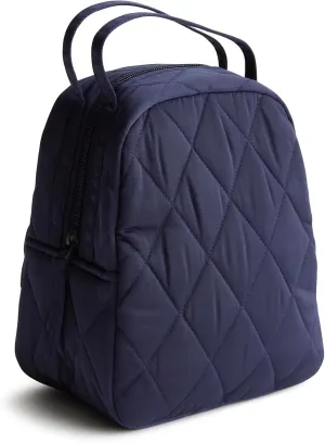 Vera Bradley Women's Performance Twill Lunch Bag, Peacoat, One Size