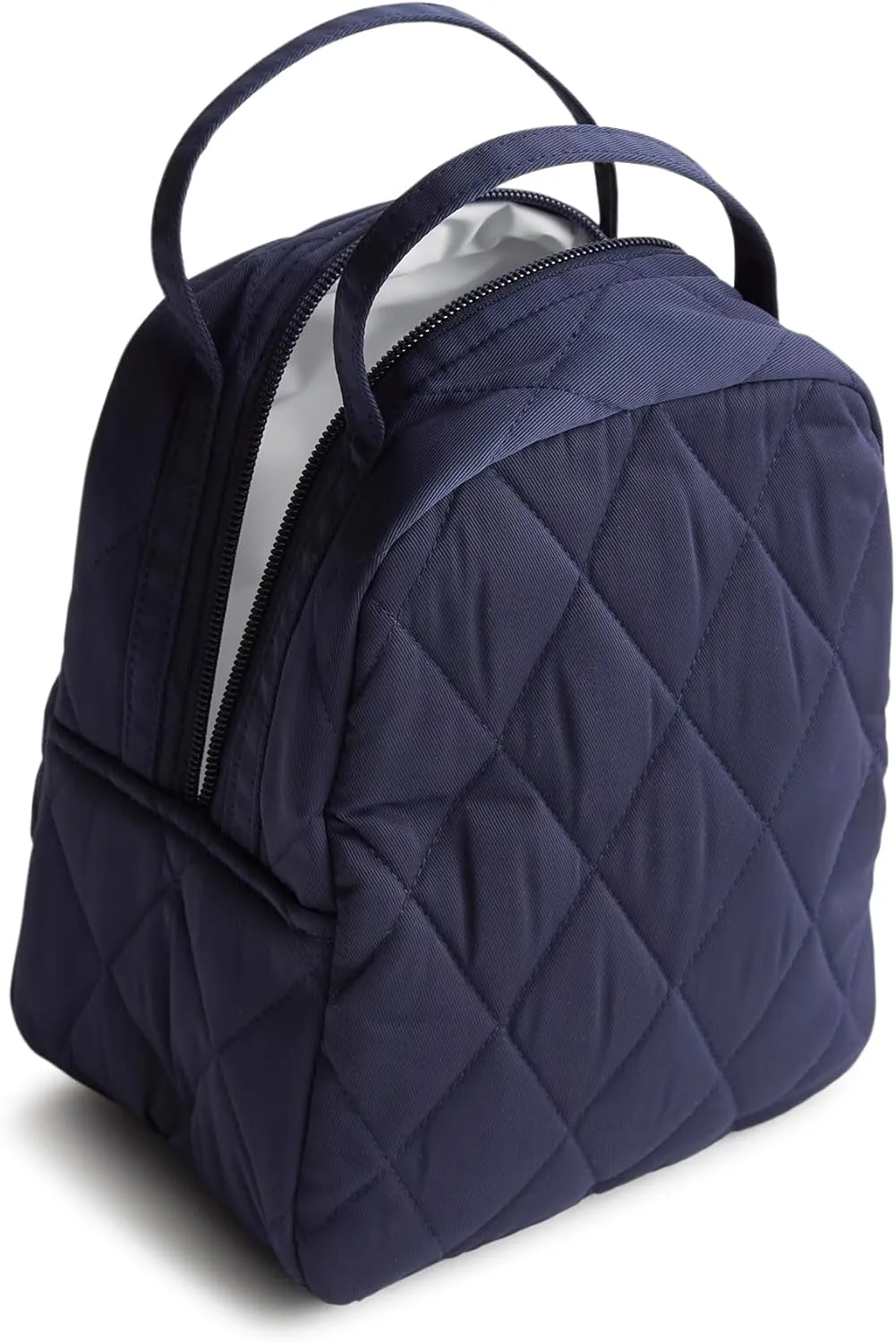 Vera Bradley Women's Performance Twill Lunch Bag, Peacoat, One Size
