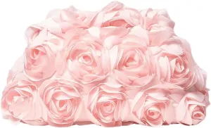 Verdusa Women's 3D Flower Clutch Evening Bag Floral Purses Party Prom Handbags