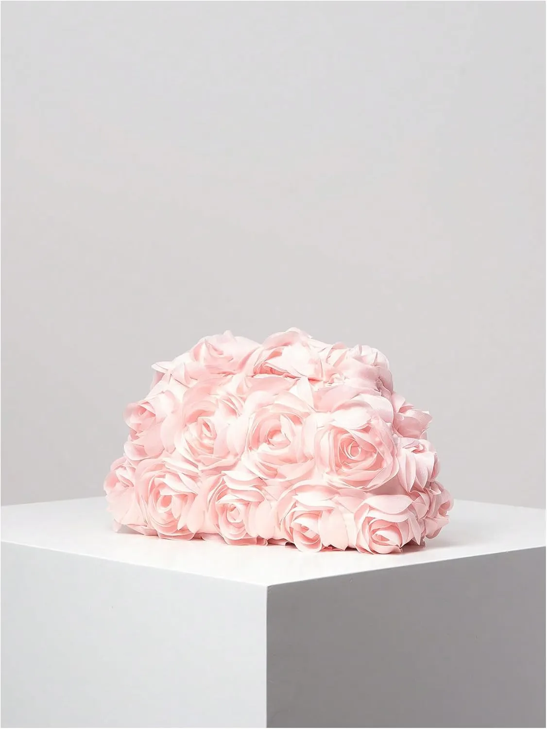 Verdusa Women's 3D Flower Clutch Evening Bag Floral Purses Party Prom Handbags