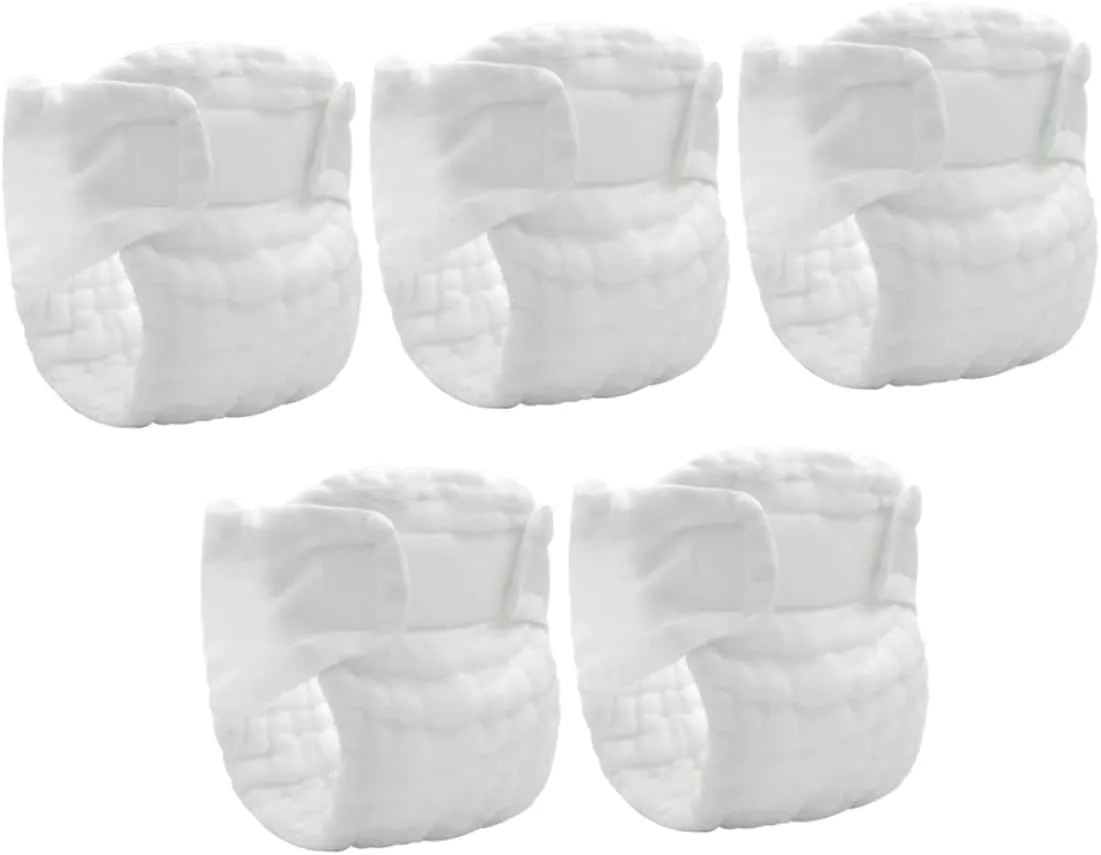 VICASKY 5pcs Newborn Baby Diapers Washable Reusable Diaper Inserts for Toddlers