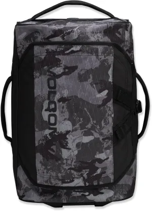 Volcom Chamber 45.5L Rolling Carry-On Duffle Travel Bag, Grey
