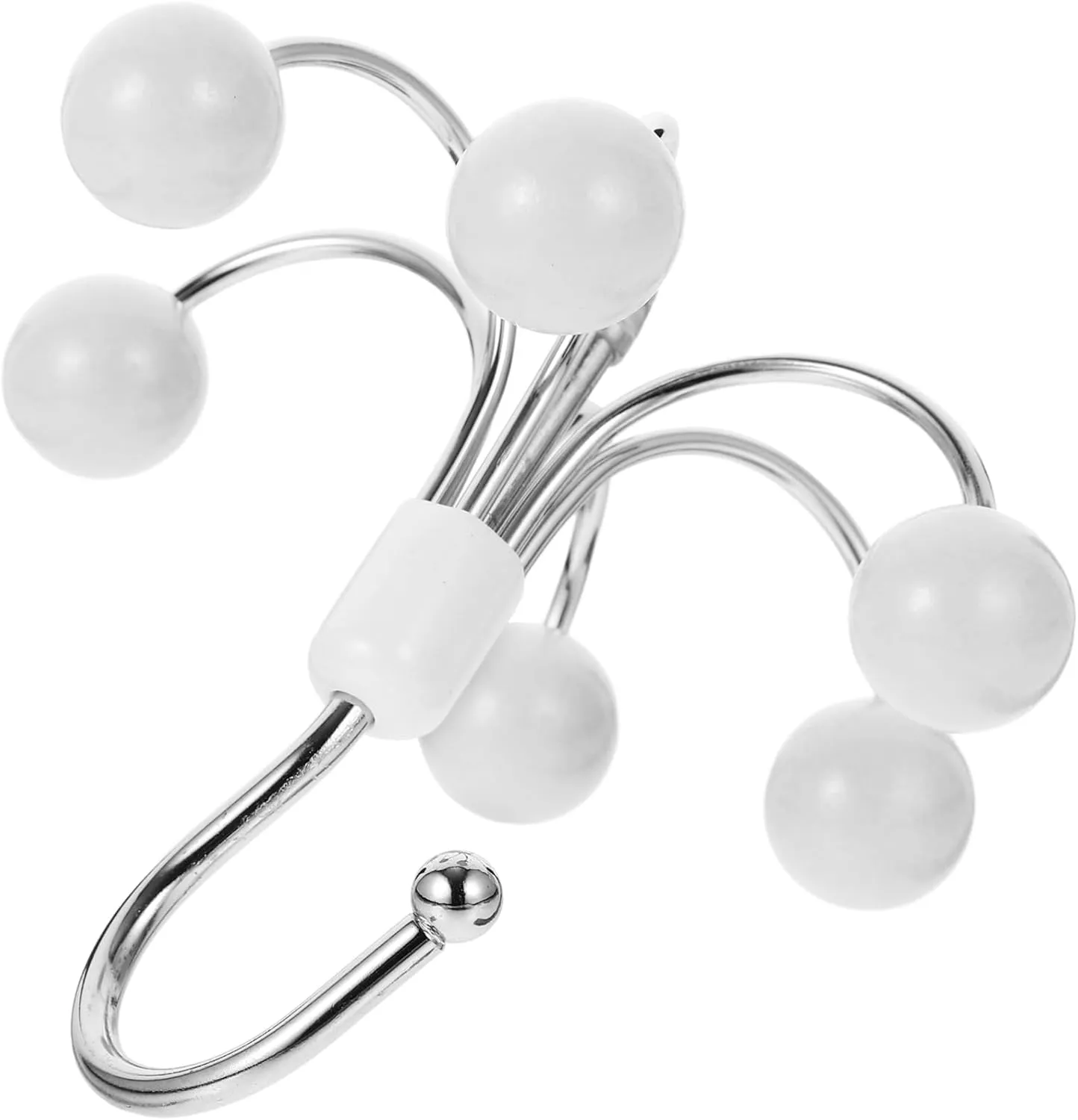 VOSAREA Rotating Hook Multifunctional Hanger for Closet Organization for Ties Scarves Belts and Handbags Space Saving Design