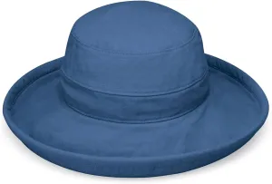 Wallaroo Hat Company Women’s Casual Traveler Sun Hat - UPF 50  Sun Protection, Wide Brim, Packable, Adjustable, Medium
