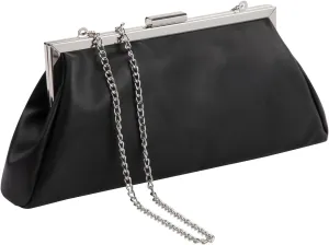 WALLYN'S Elegant Pleated Leather Clutch Purse,Soft Pleated Evening Handbag for Women Formal,Weddings,Proms,Cocktail-Gemma