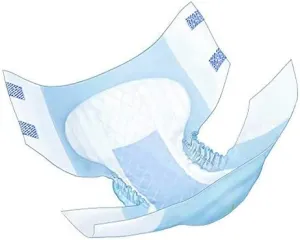 Wings Choice Plus Quilted Briefs, Large, Case/72 (4/18s) by Giorgio Beverly Hills