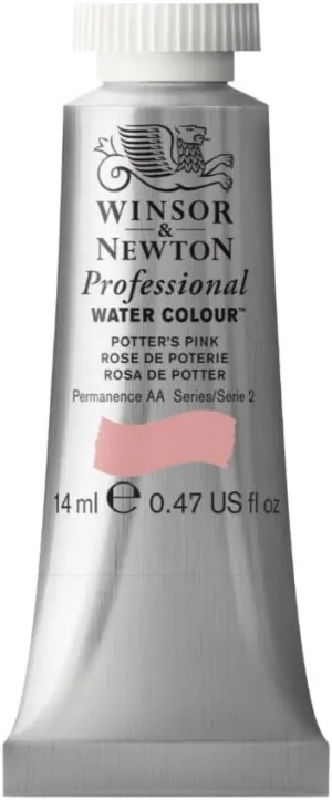 Winsor & Newton Professional Water Colour - Potters Pink - 14ml