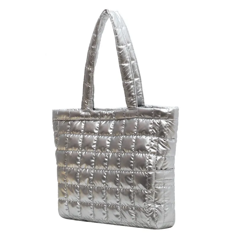 Winter Shoulder Bags, Women's Fashion Plaid Handbag