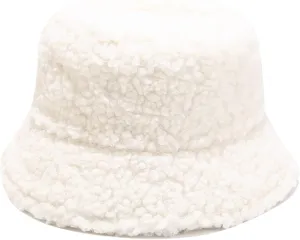 Winter Warm Plush Fuzzy Bucket Hat Faux Fur Shearling Fisherman Hats for Women
