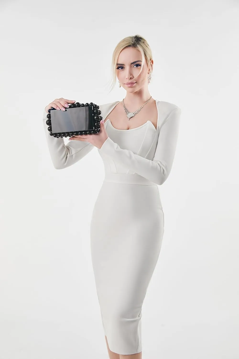 Women Acrylic Evening Clutch Box Purse Marble Handbag for Wedding Cocktail Party Banquet