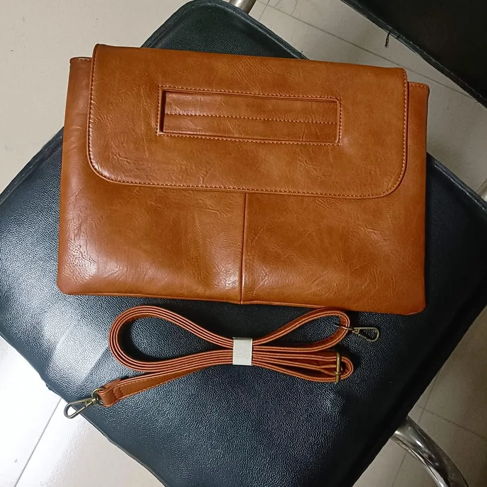 Women Handbags PU Leather Female Clutch Handbag Messenger Bag Large Solid High Capacity
