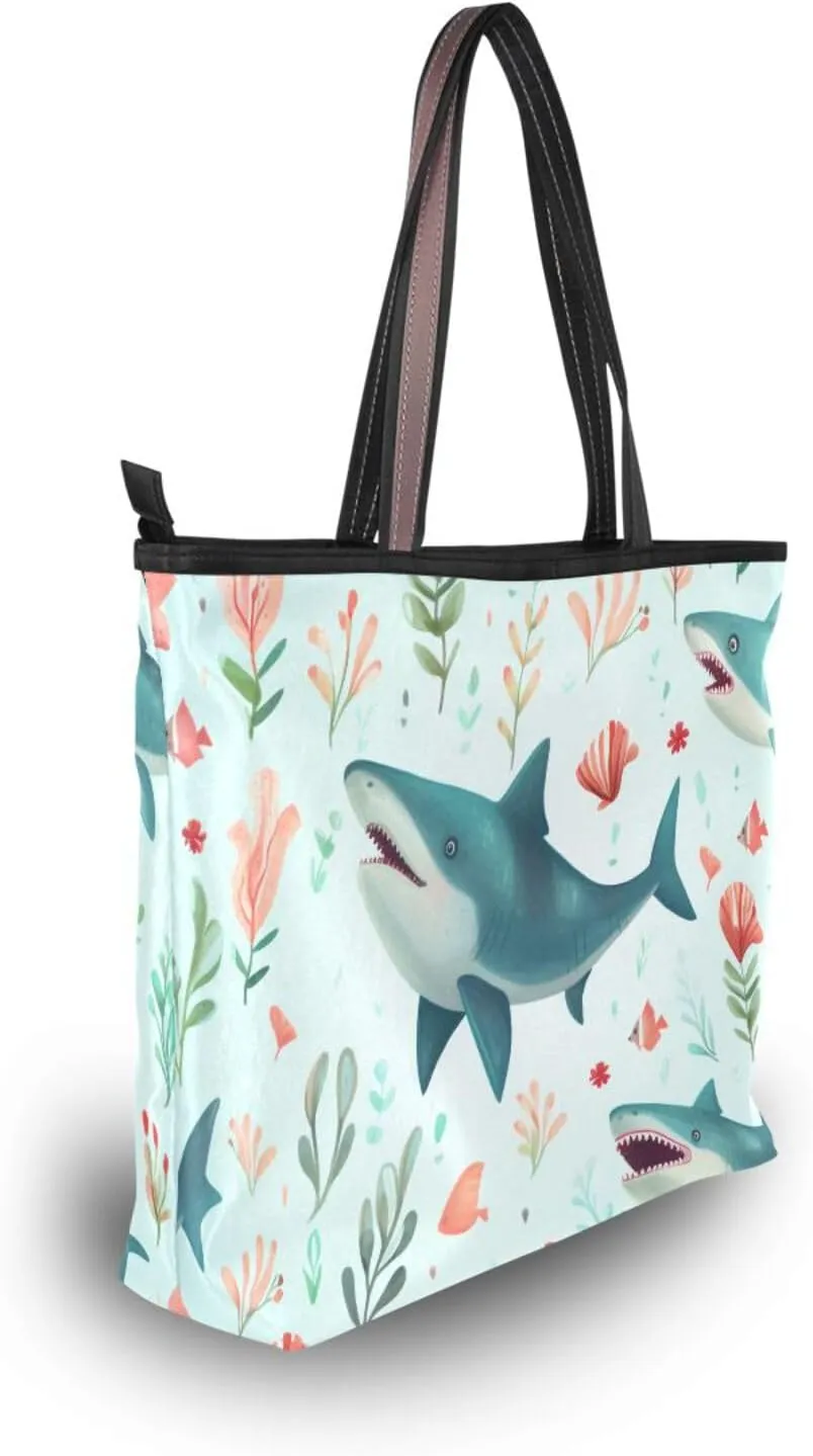Women Tote Bag, Large Shoulder Hobo Bags Casual Handbags Big Capacity Shopping Work Bag for Vacation, 45