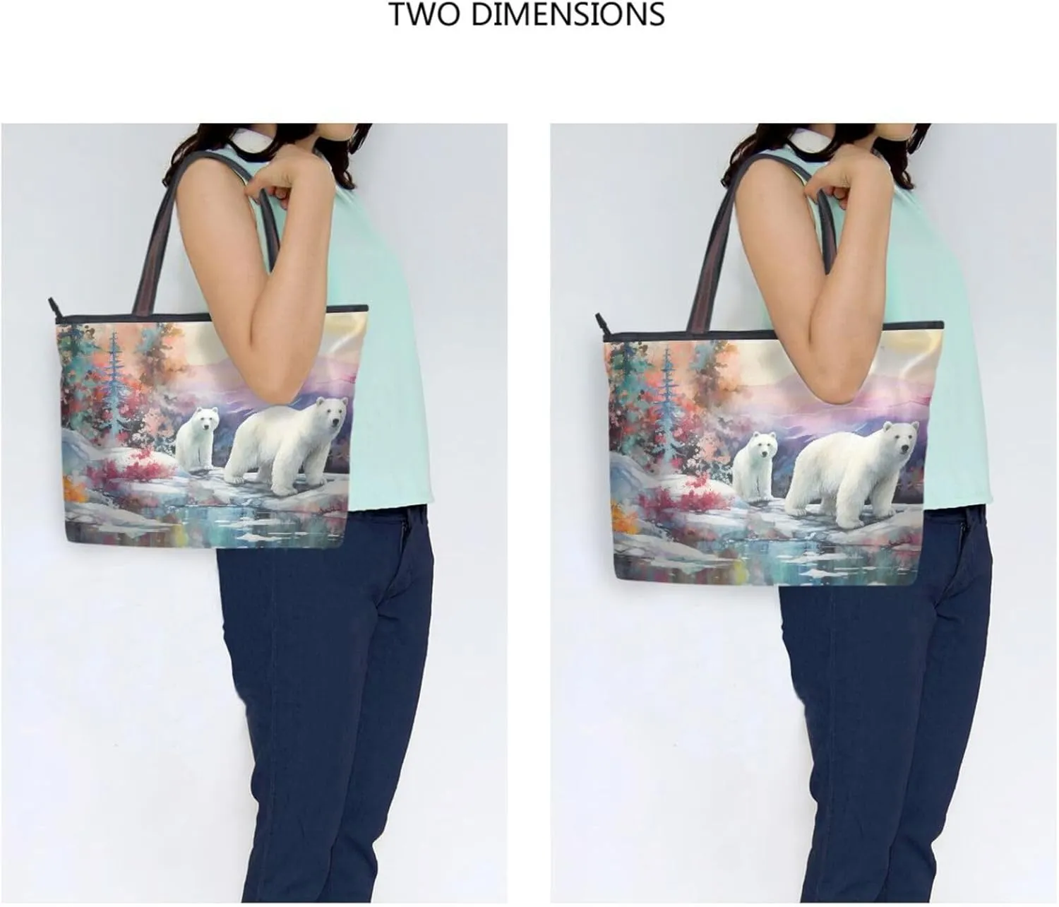 Women Tote Bag, Large Shoulder Hobo Bags Casual Handbags Big Capacity Shopping Work Bag for Vacation, 46