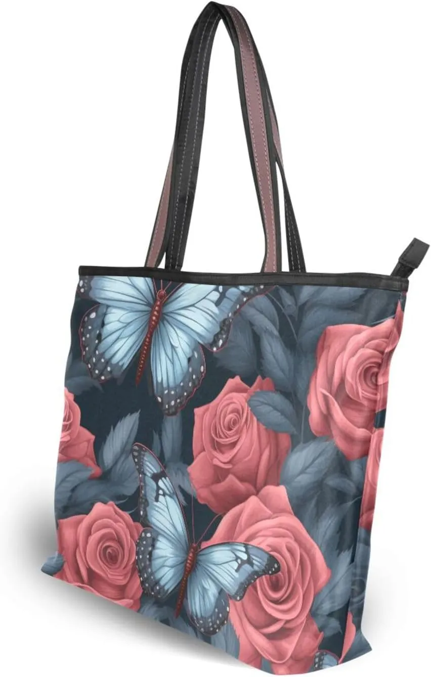Women Tote Bag, Large Shoulder Hobo Bags Casual Handbags Big Capacity Shopping Work Bag for Vacation, 49