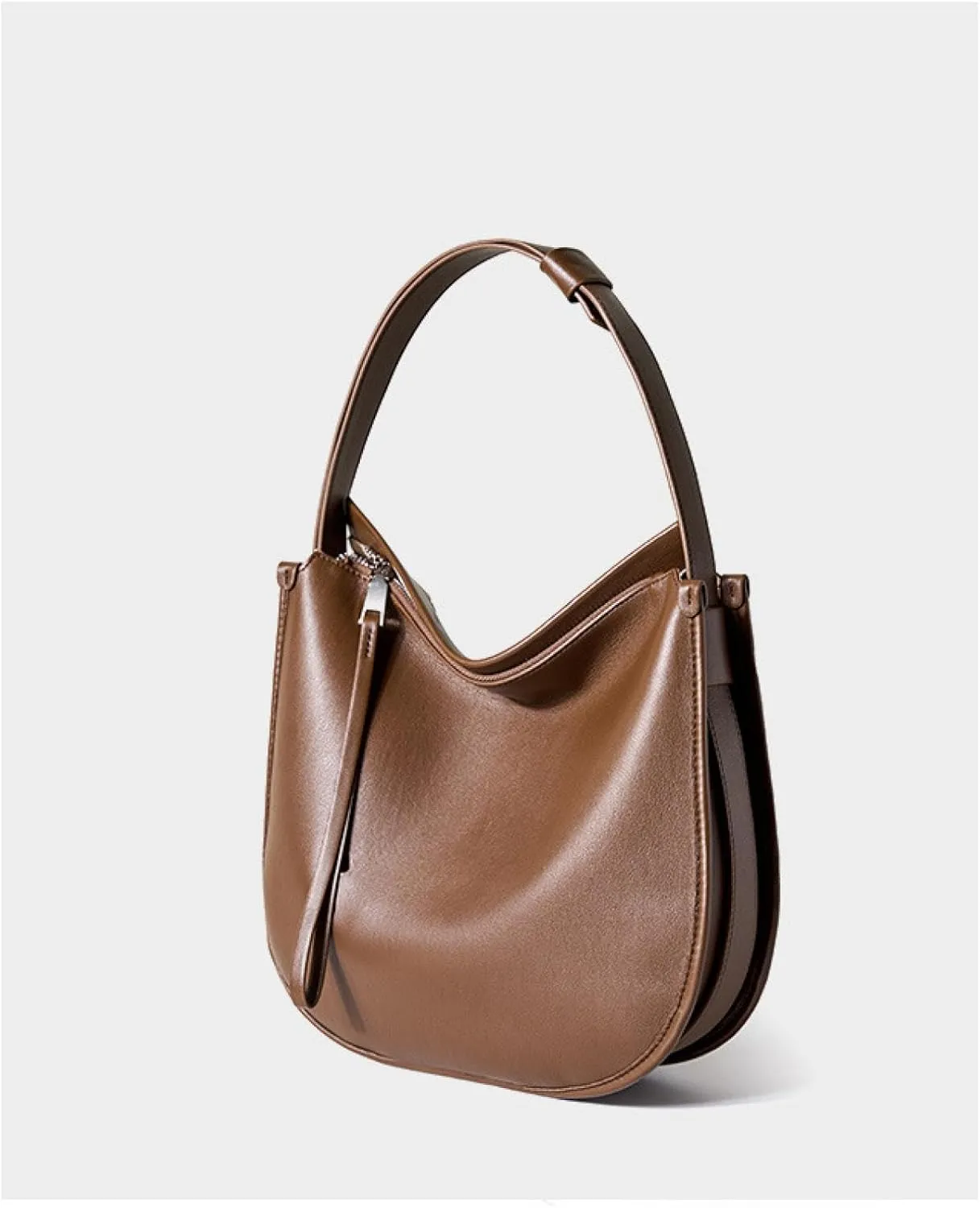 Women's Bag Large Capacity Soft Calfskin Tote Commuter Bag