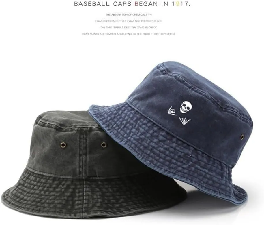 Womens Bucket Hat Beach Sun Hat for Sunmmer Travel Cotton Plaid Colorful Packable Bucket Hats