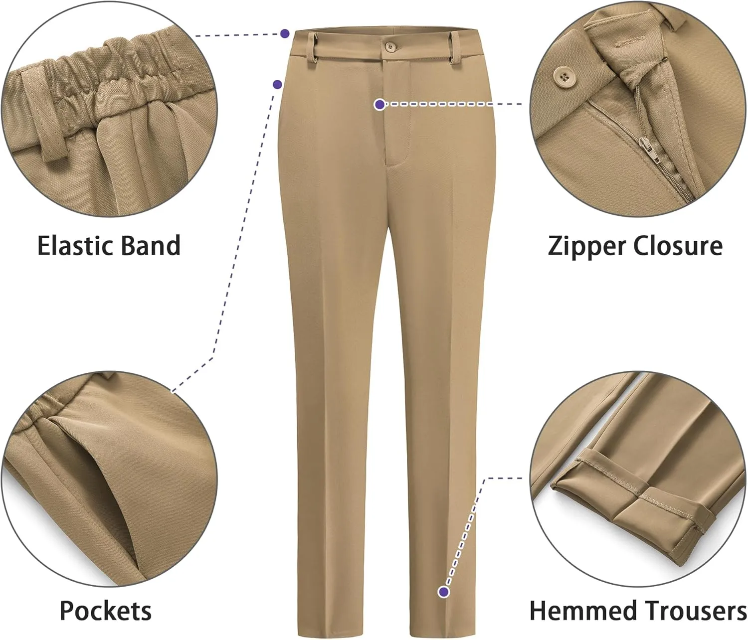 Women's Business Suits for Work Professional 2 Piece Slim Fit Outfits for Women
