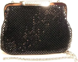 Womens clutch metal mesh evening purse bag for Cocktail Party Prom Wedding Banquet