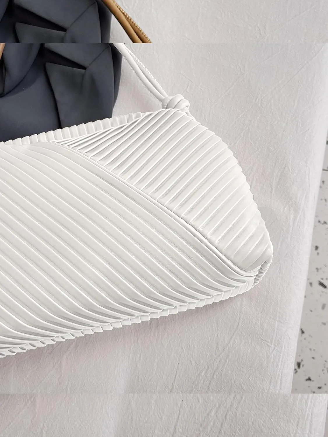 Women's Clutch Purses Small Nude PU Leather Evening Clutch Bag 2024