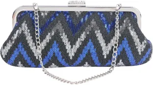 Womens Dazzling Paillette Clutch Evening Bag