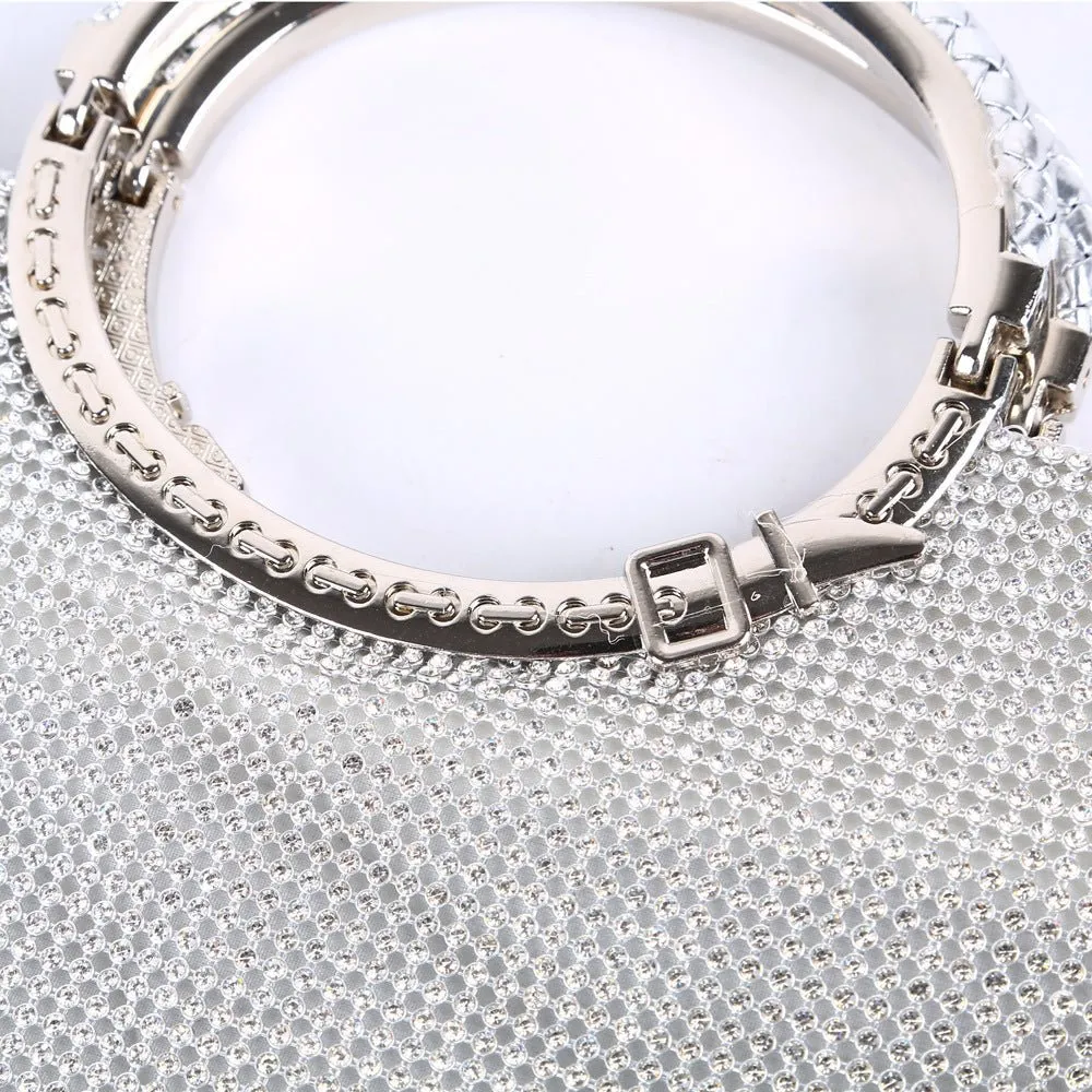 Women's Handbag Rhinestone Evening Bags Wedding Clutch Purse