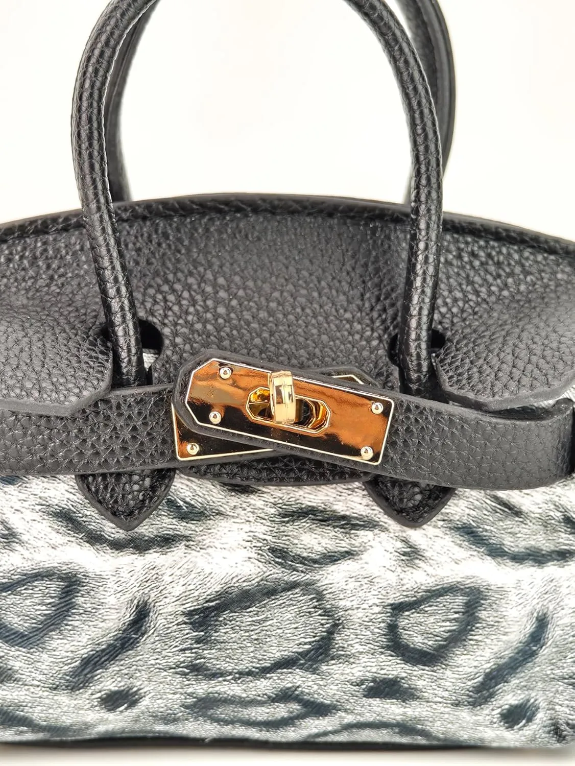 Women's Mini Leopard Print Bags Clutch Purse Saddle Bag Crossbody Shoulder Handbags