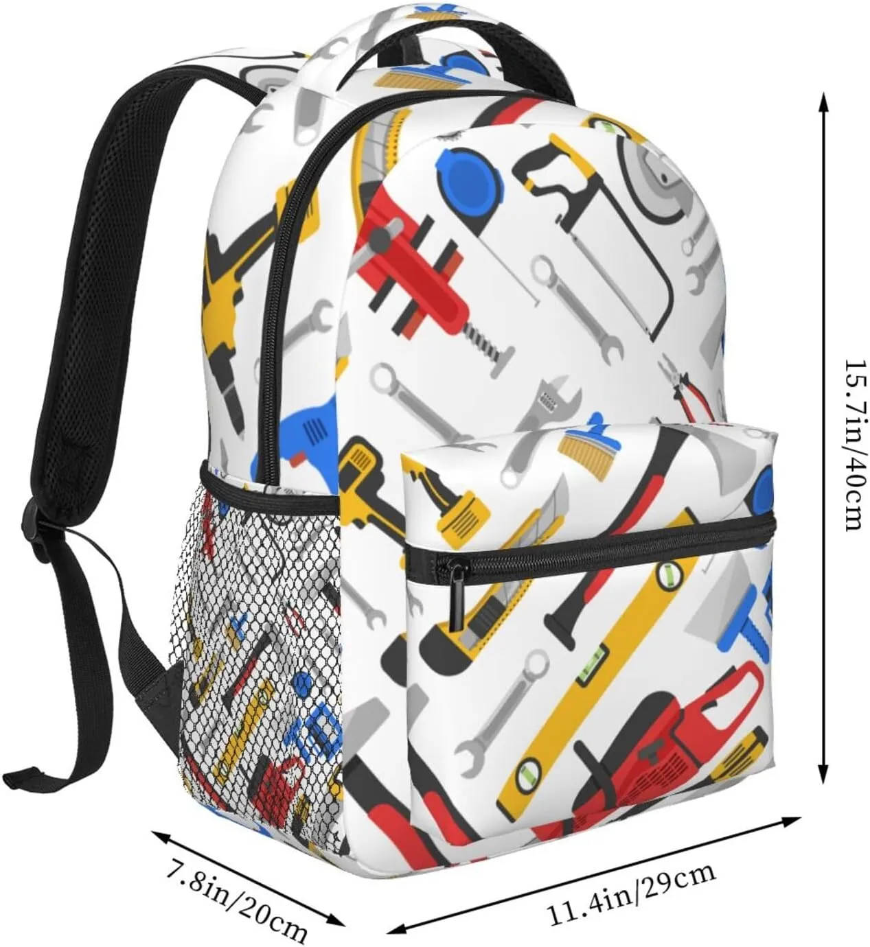 Work Tools Repair Carpentry Backpack for Men Women, Travel Laptop Backpack Computer Bag Daypack for Business Work Weekender
