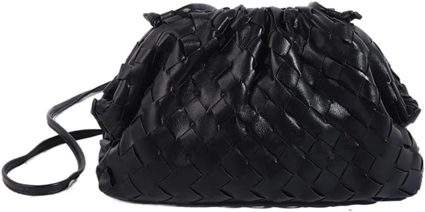 Woven Dumpling Bag For Women Clutch Purses Cloud Bag Messenger