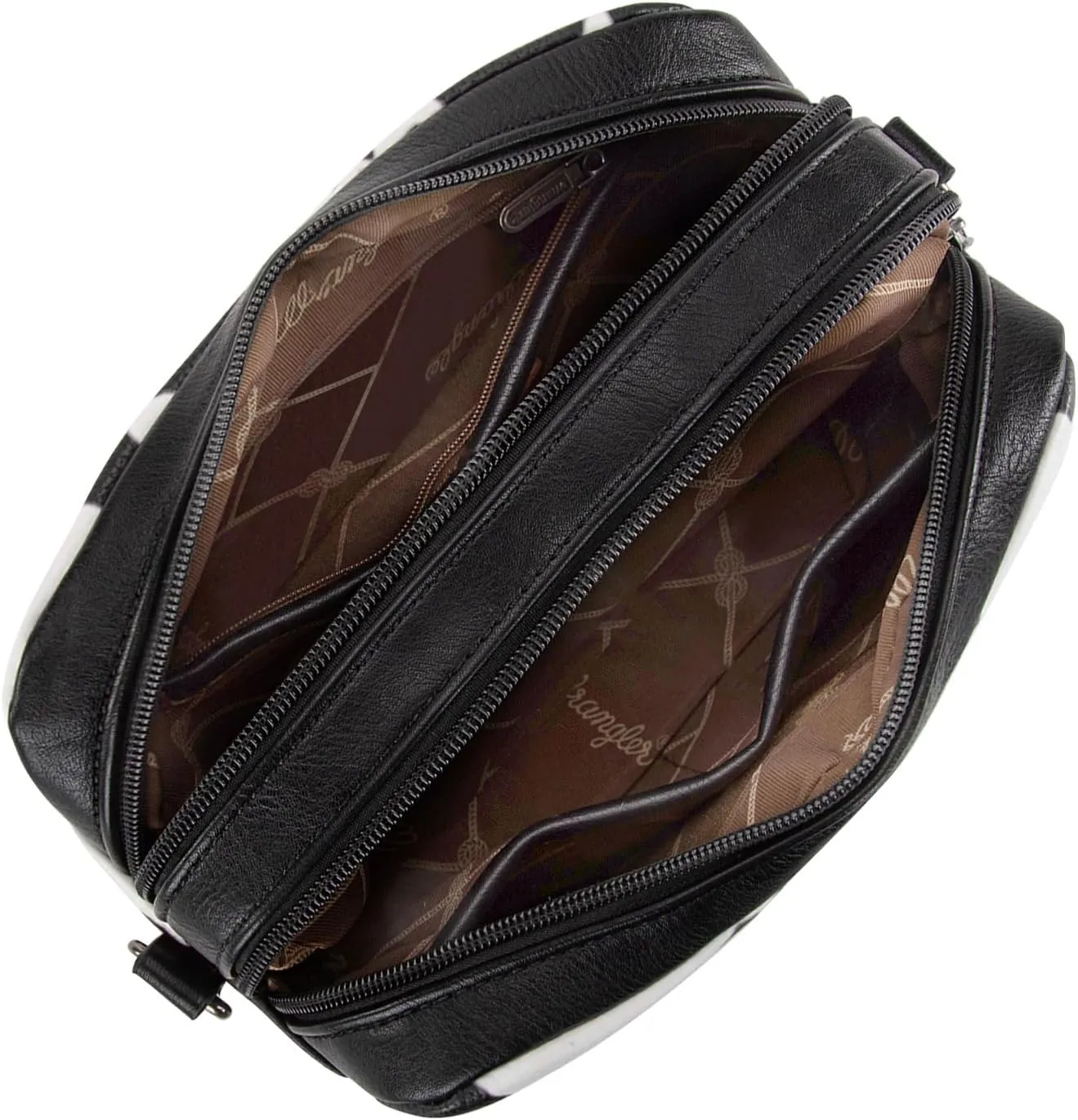 Wrangler Crossbody Purses for Women Trendy Camera Snapshot Bag with Wide Strap