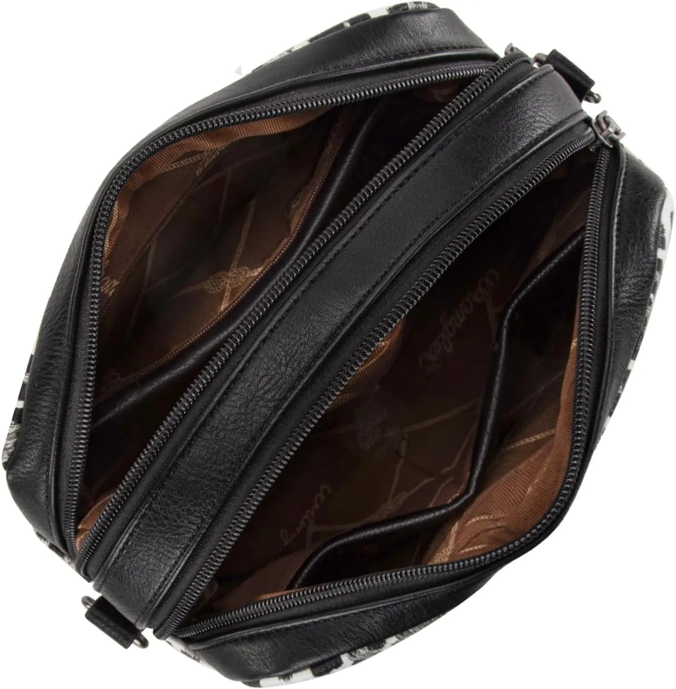 Wrangler Crossbody Purses for Women Trendy Camera Snapshot Bag with Wide Strap