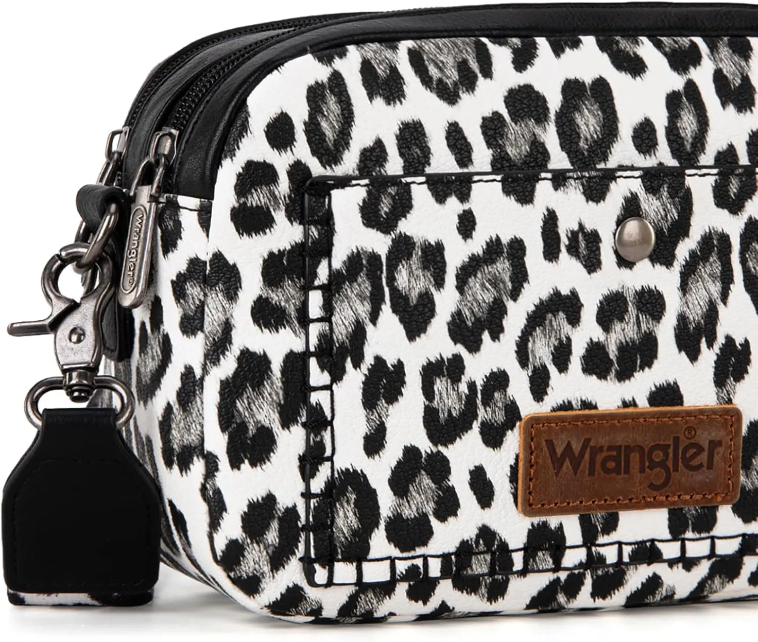 Wrangler Crossbody Purses for Women Trendy Camera Snapshot Bag with Wide Strap