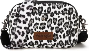 Wrangler Crossbody Purses for Women Trendy Camera Snapshot Bag with Wide Strap