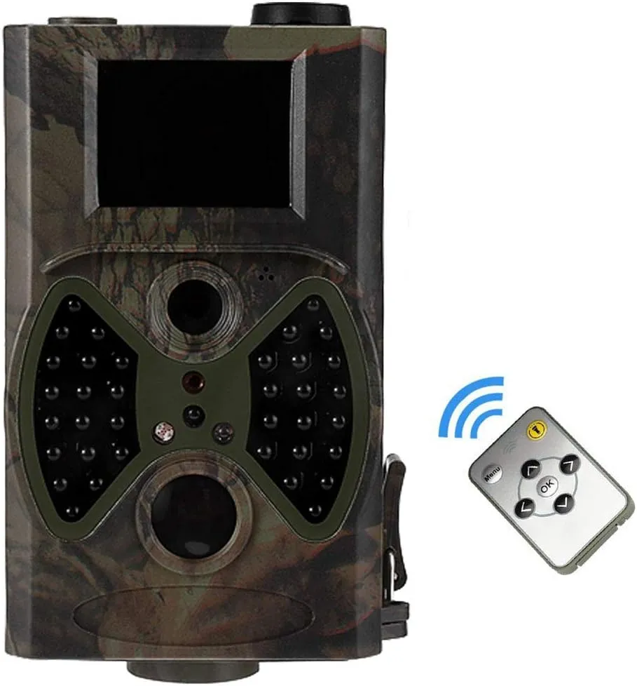 WYYHAA Trail Camera, 12MP 1080P Wildlife Camera with Remote Control 36Pcs 940Nm IR LEDs 65Ft/20M Detection Range and IP54 Waterproof for Wildlife Monitoring