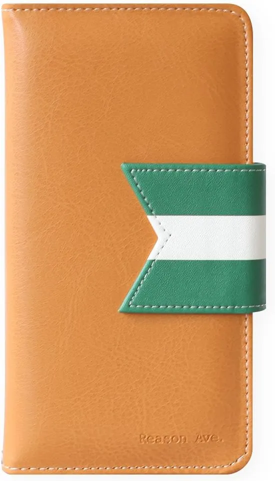 Xperia Ace Slide Type Case (SO-02L) Reason Ave. Brown Strap Hole Xperia Ace [Japan Authorized Dealer] HM16645