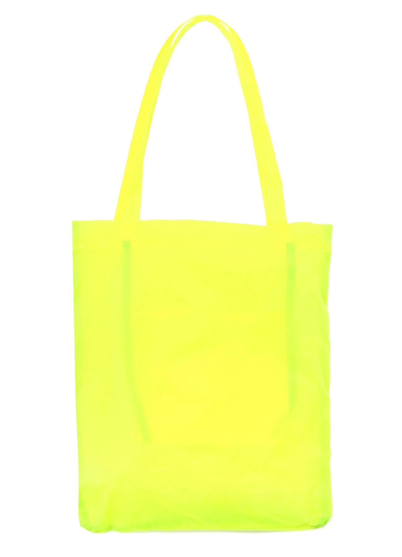 YELLOW RIPSTOP ECOBAG WITH POUCH
