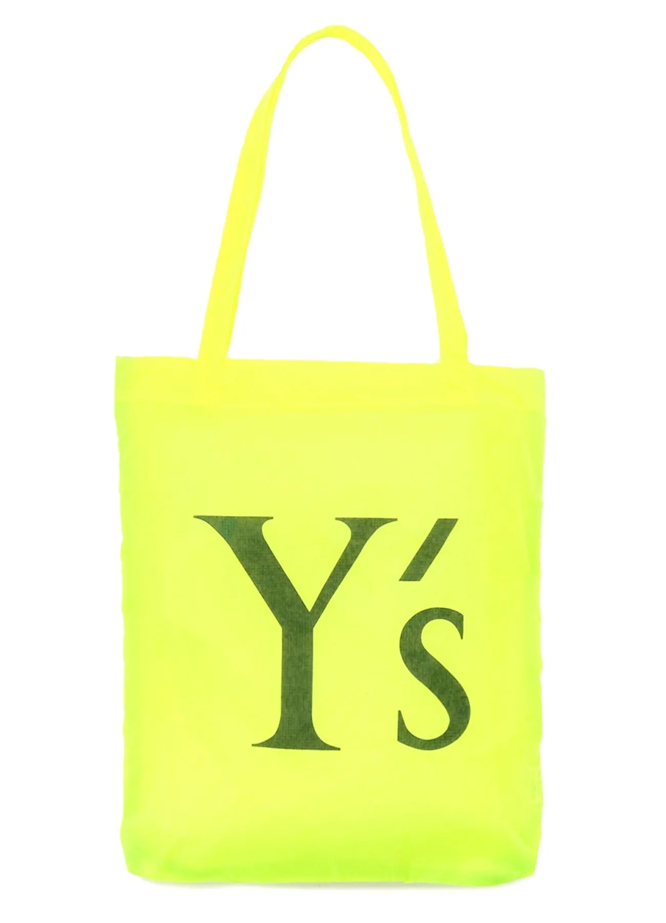 YELLOW RIPSTOP ECOBAG WITH POUCH