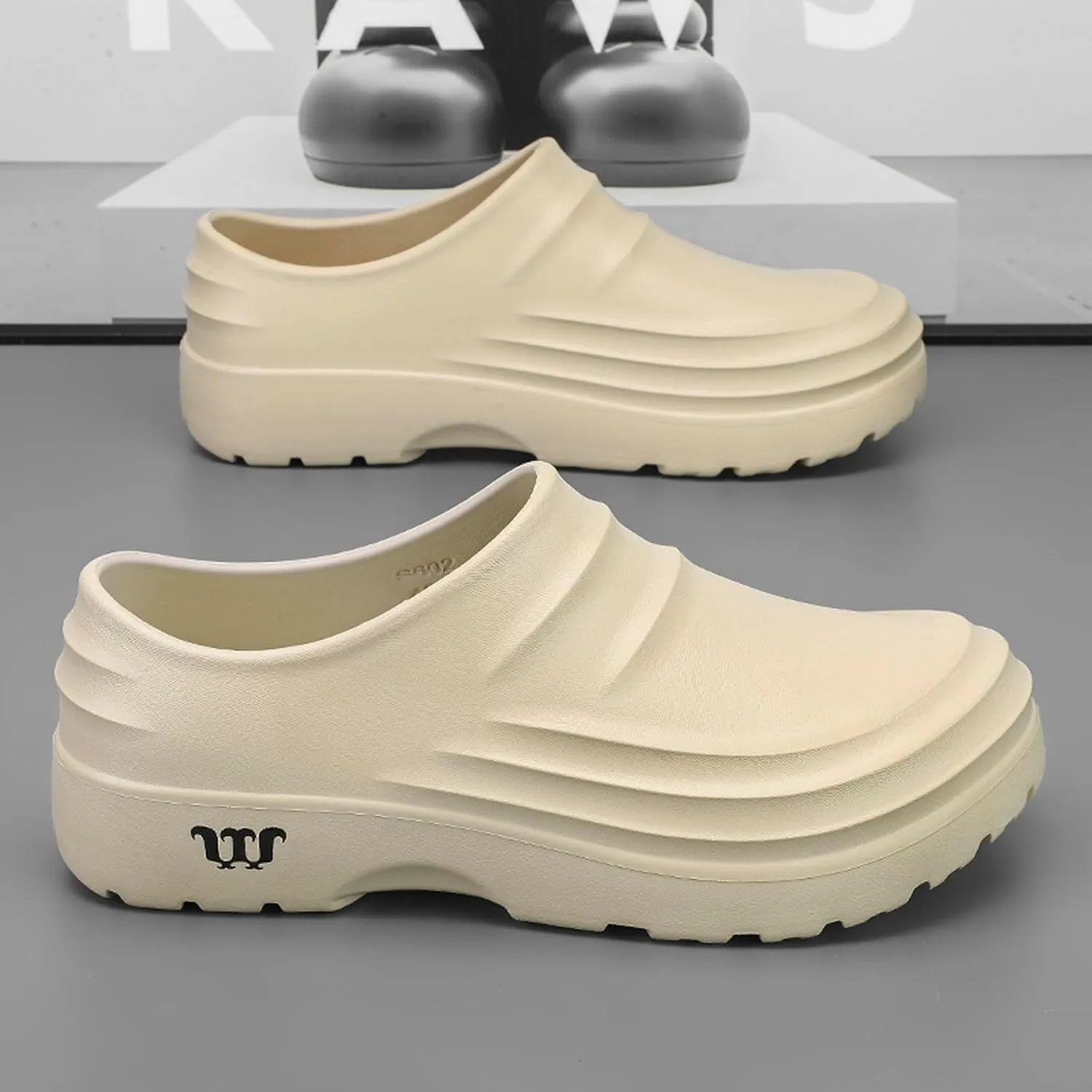 YUKTOPA Mens Womens Waterproof Work Clogs Shoes Professional Slip Resistant Chef Shoes Nurse Shoes Garden Shoes Indoor Outdoor