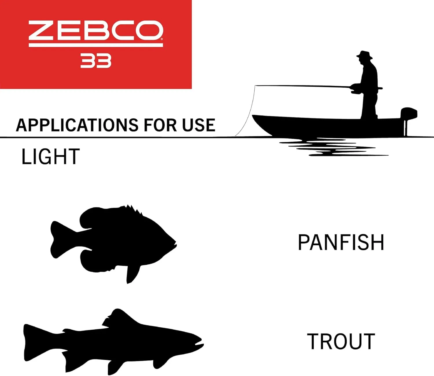 Zebco 33 Spincast Fishing Reel, Changeable Right or Left-Hand Retrieve, Built-in Bite Alert, All-Metal Gears, Pre-Spooled with Zebco Cajun Line