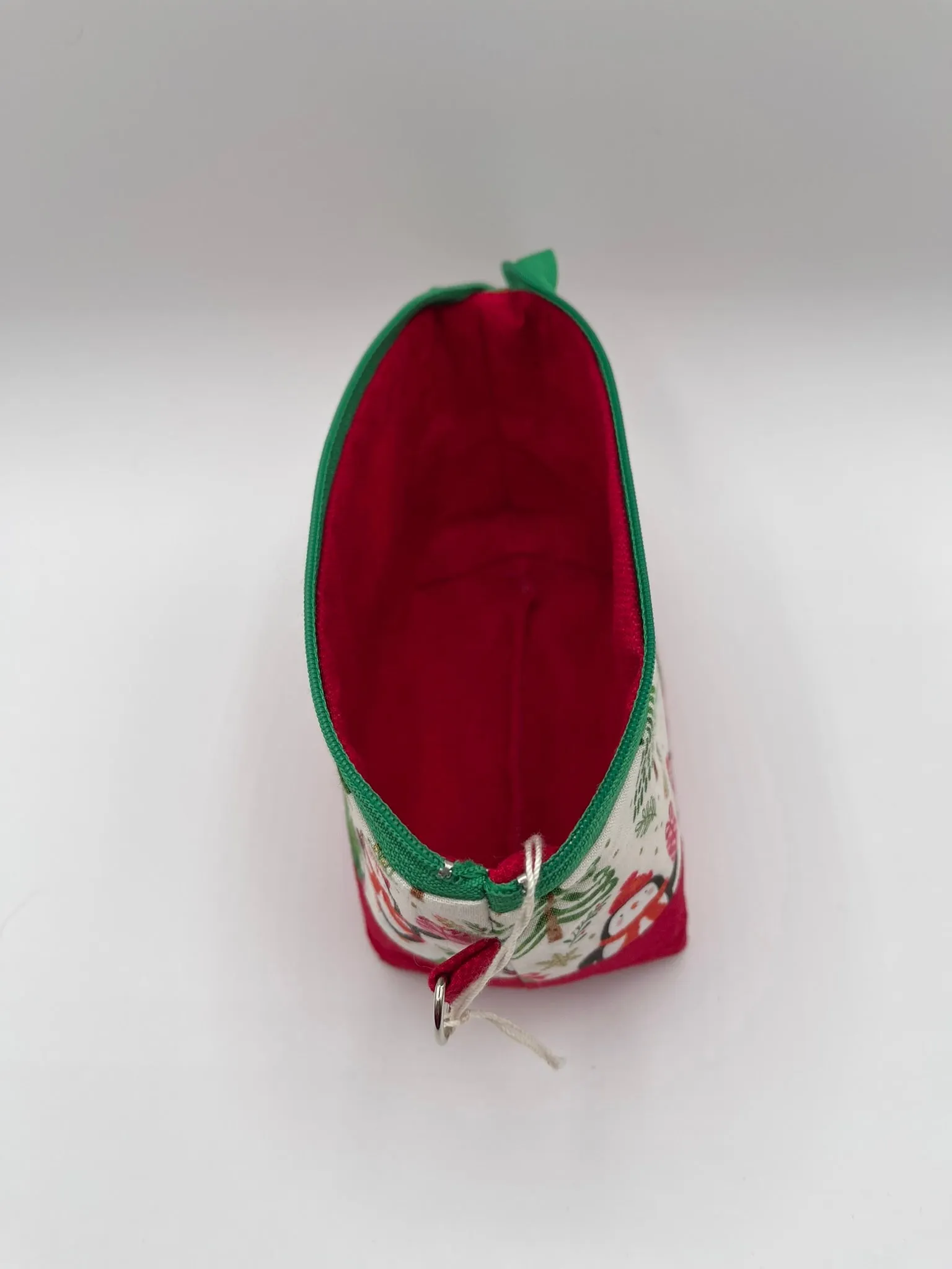 Zipper Bucket Bag - Christmas Santa and Animals